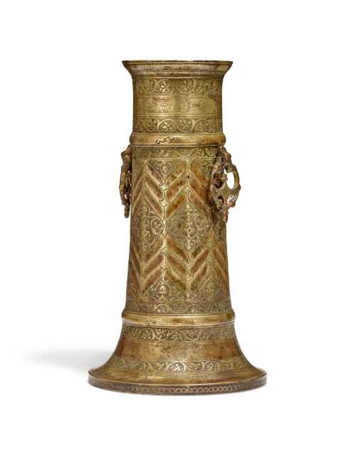 ArtChart | A BRASS TORCH STAND (MASH'AL) by Unknown Artist