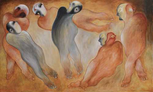 ArtChart | Untitled from the Metamorphosis of History series by Kiomars Kiasat