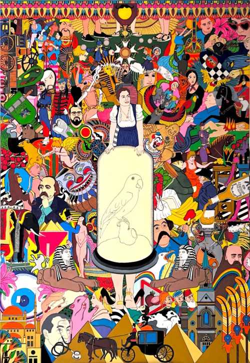 آرتچارت | طوطی فلوبر از عرفان مجیب