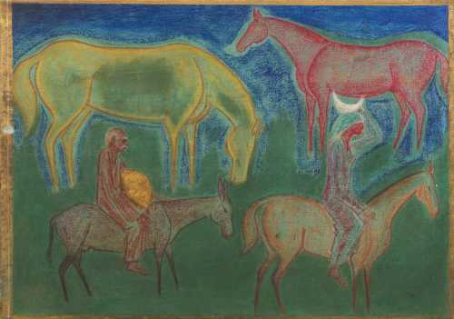 آرتچارت | منظره روستا از مصطفی الحلاج