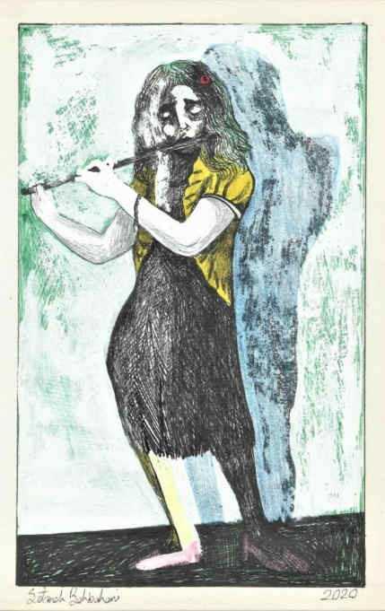 آرتچارت | "بدون عنوان از مجموعه‌ی "برای نشنیده شدن از ستاره بهبهانی