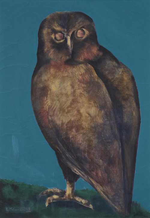 ArtChart | Untitled (Owl) by Bahman Mohasses