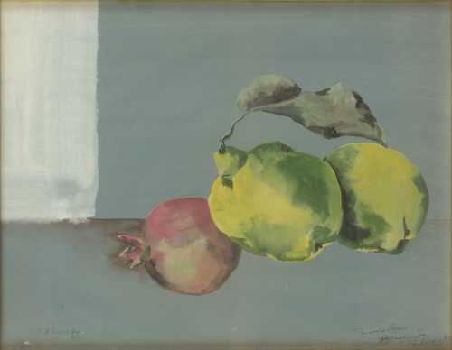 ArtChart | Still Life (Pomegranate and Quince) by Bahman Mohasses