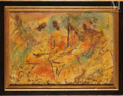 ArtChart | Les musiciens by Refaat Ahmed Saleh