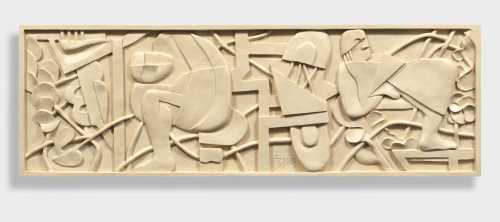 آرتچارت | استراحت در باغ او از ضیا العزاوی