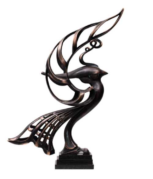 ArtChart | My Crown is from Hou, Hundreds of Figures on My Wings is from Him by Taha Behbahani