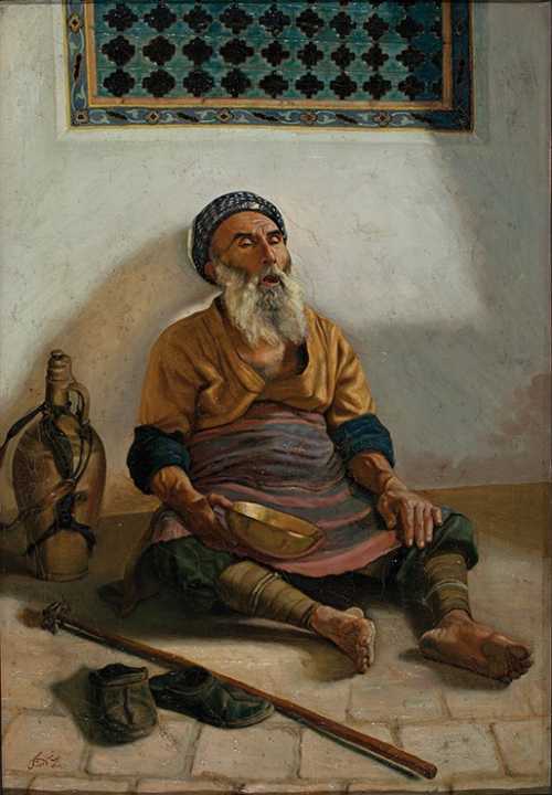 ArtChart | Saqqah Old Man by Abbas Rassam Arjangi