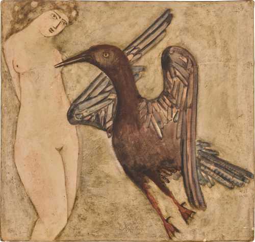 آرتچارت | لدا و قو از آدم حنين‎