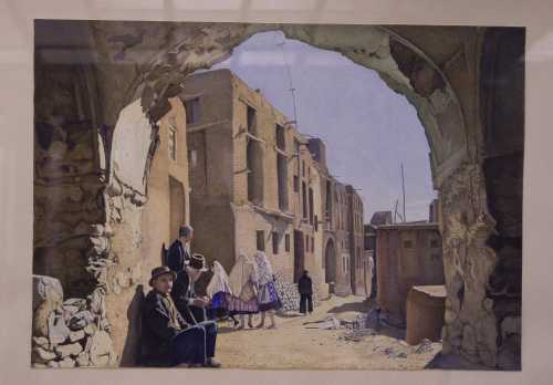 ArtChart | Returning from the Abyaneh Eid al-Fitr Prayer by Hakop Vartanian