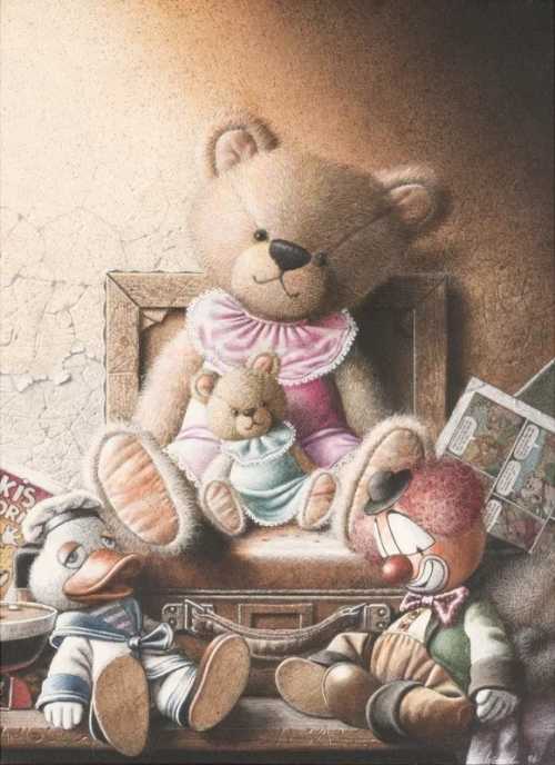 ArtChart | Still life with teddy bear by Wahed Khakdan