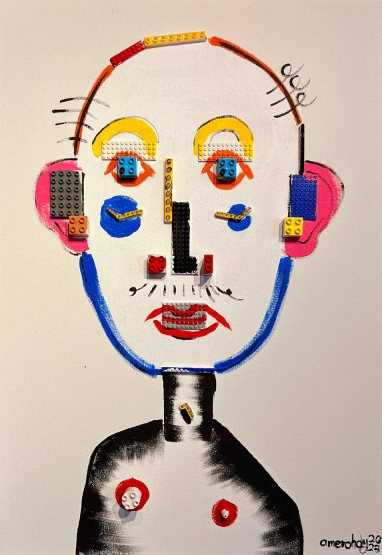 ArtChart | Artist Portrait Clown Edition by Amir Mehdi Zahedi