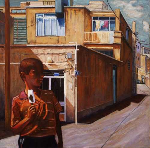 آرتچارت | ظهر سرخ شماره ۵ از مهدی چیت‌سازها