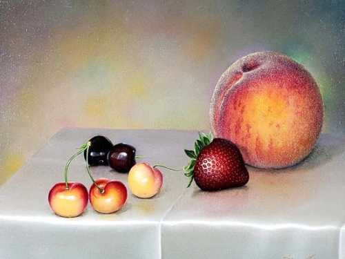 ArtChart | Magnificent Still Life Fruit by Teimur Amiry