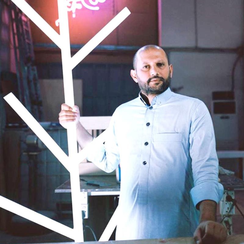 ArtChart | Artworks by Artist Rashed Al-Shashai